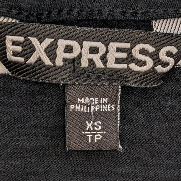 Express Jersey Knit Tank Dress with Breast Pocket & High Low Hem - Picture 4 of 7